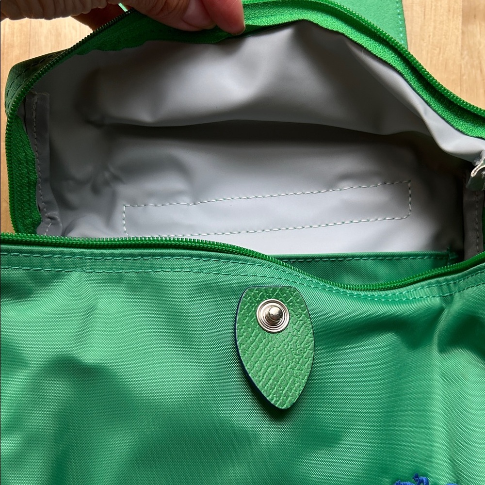 EUC! Longchamp Green Backpack - Picture 7 of 8
